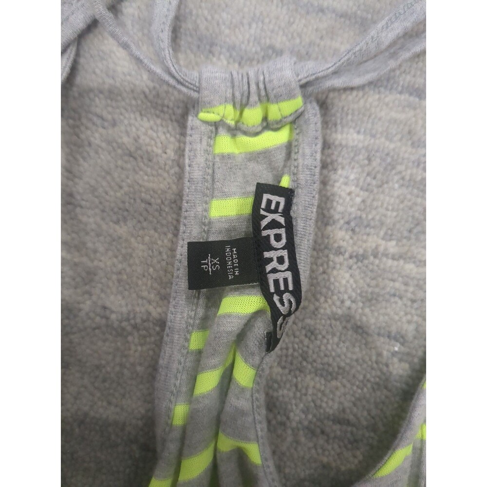 Express Neon Striped Racerback Dress - Picture 3 of 4
